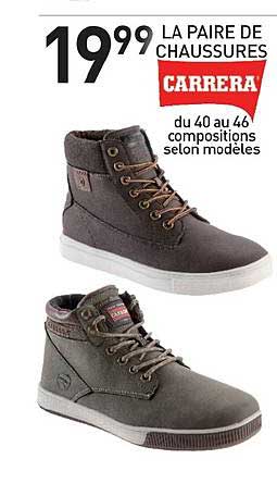 La Paire De Chaussures Carrera