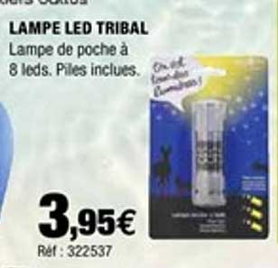 lampe led tribal