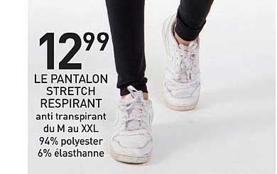 Le Pantalon Stretch Respirant