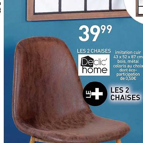 les 2 chaises declic' home