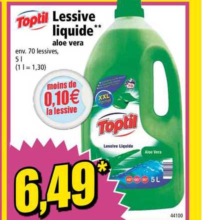 Lessive Liquide Toptil