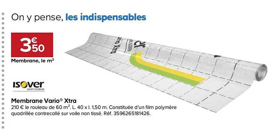 membrane vario xtra isover