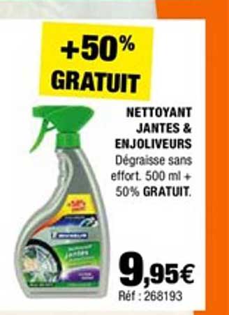 nettoyant jantes & enjoliveurs