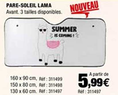 pare soleil lama
