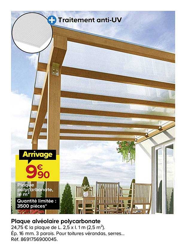 Plaque Alvéolaire Polycarbonate