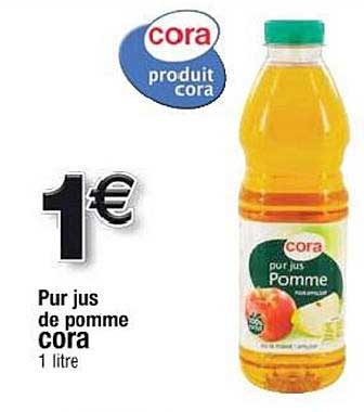 Pur Jus De Pomme Cora