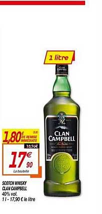 scotch whisky clan campbell