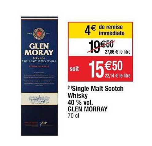 single malt scotch whisky glen moray