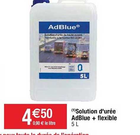 solution d'urée adblue + flexible
