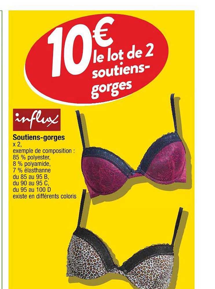 soutiens gorges influx