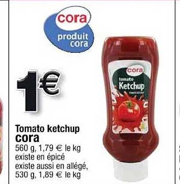 tomato ketchup cora