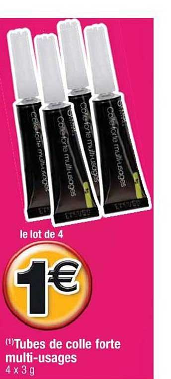 tubes de colle forte multi usage