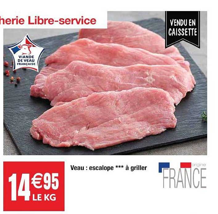 Veau Escalope à Griller