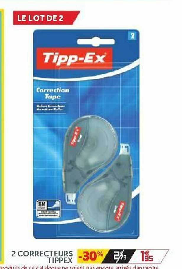 2 correcteurs tippex