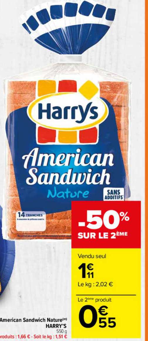 american sandwich nature harry's