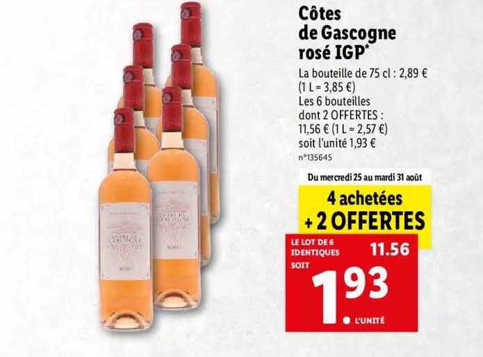 Côtes De Gascogne Rosé Igp