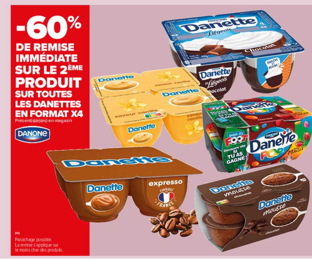 danettes en format x4