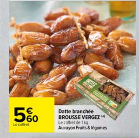 datte branchée brosse vergez