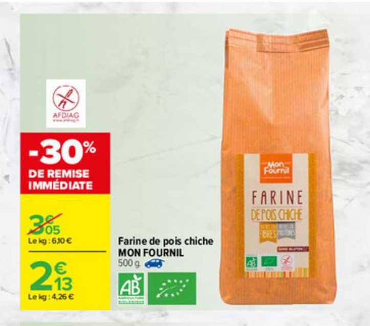 farine de pois chiche mon fournil