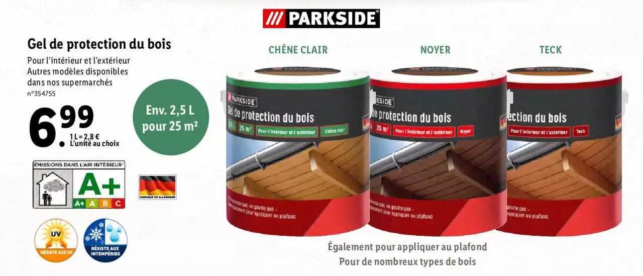 Gel De Protection Du Bois Parkside