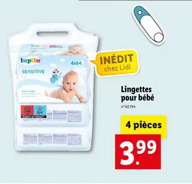 Lingettes Pour Bébé Lupilu