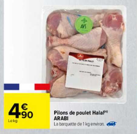 Pilons De Poulet Halal Arabi