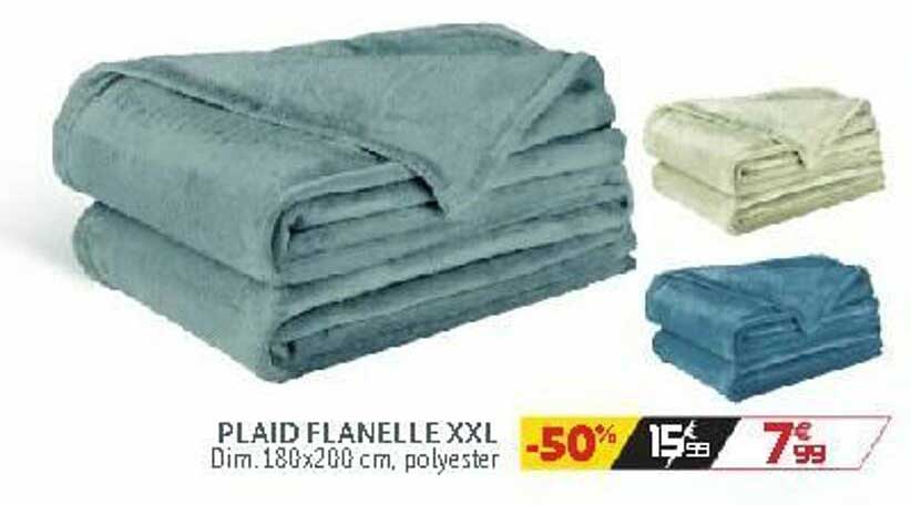 Plaid Flanelle XXL