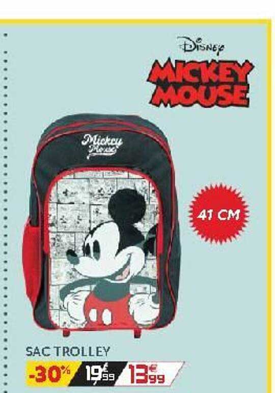 sac trolley mickey mouse