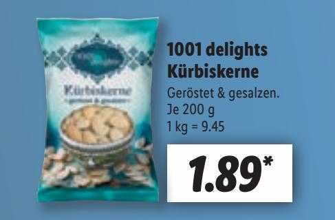 1001 Delights Kürbiskerne
