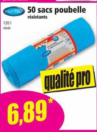 50 Sacs Poubelle