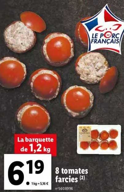 8 Tomates Farcies