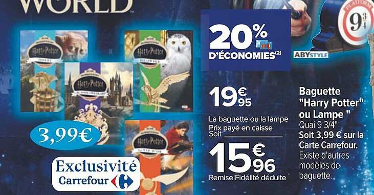 baguette "harry potter ou lampe"