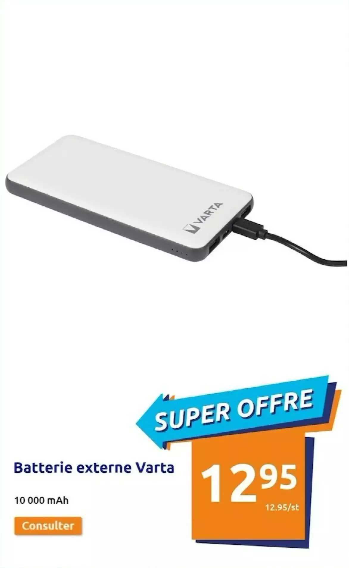 Batterie Externe Varta