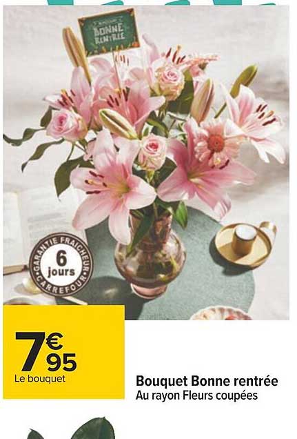 bouquet bonne rentrée