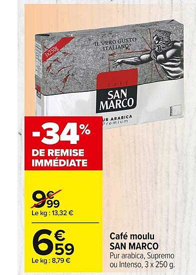 café moulu san marco