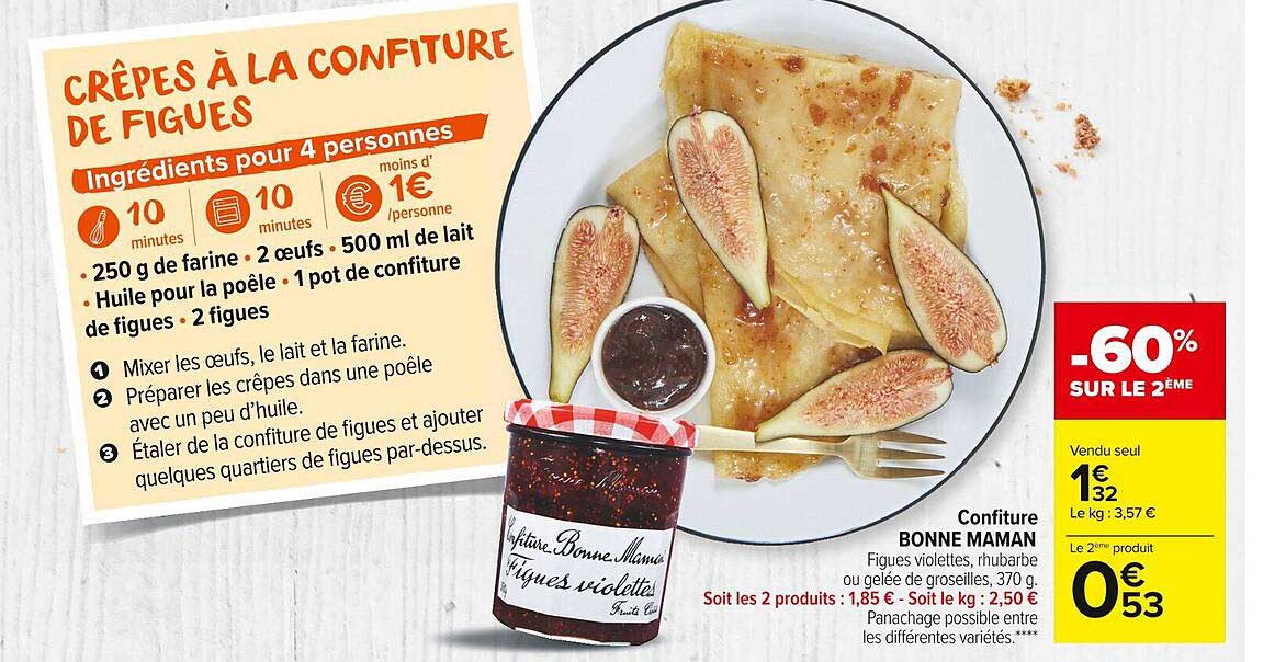 confiture bonne maman