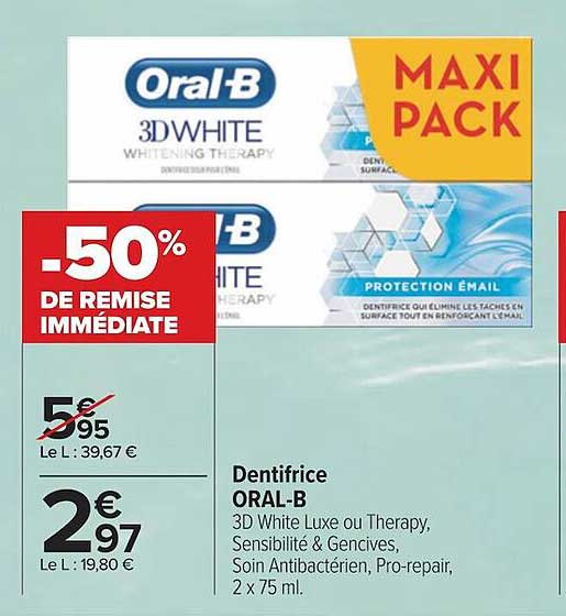dentifrice oral-b