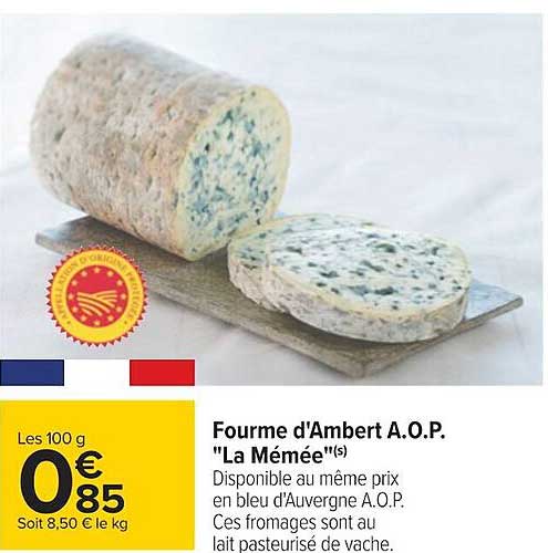 fourme d'ambert a.o.p. "la mémée"