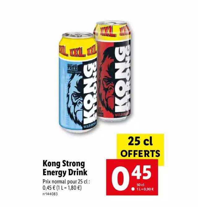 kong strong energy drink
