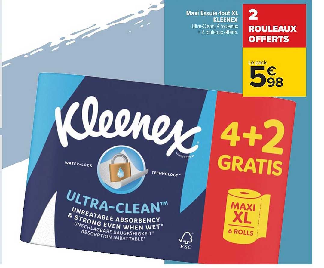 maxi essuie-tout xl kleenex