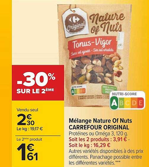 Mélange Nature Of Nuts Carrefour Original