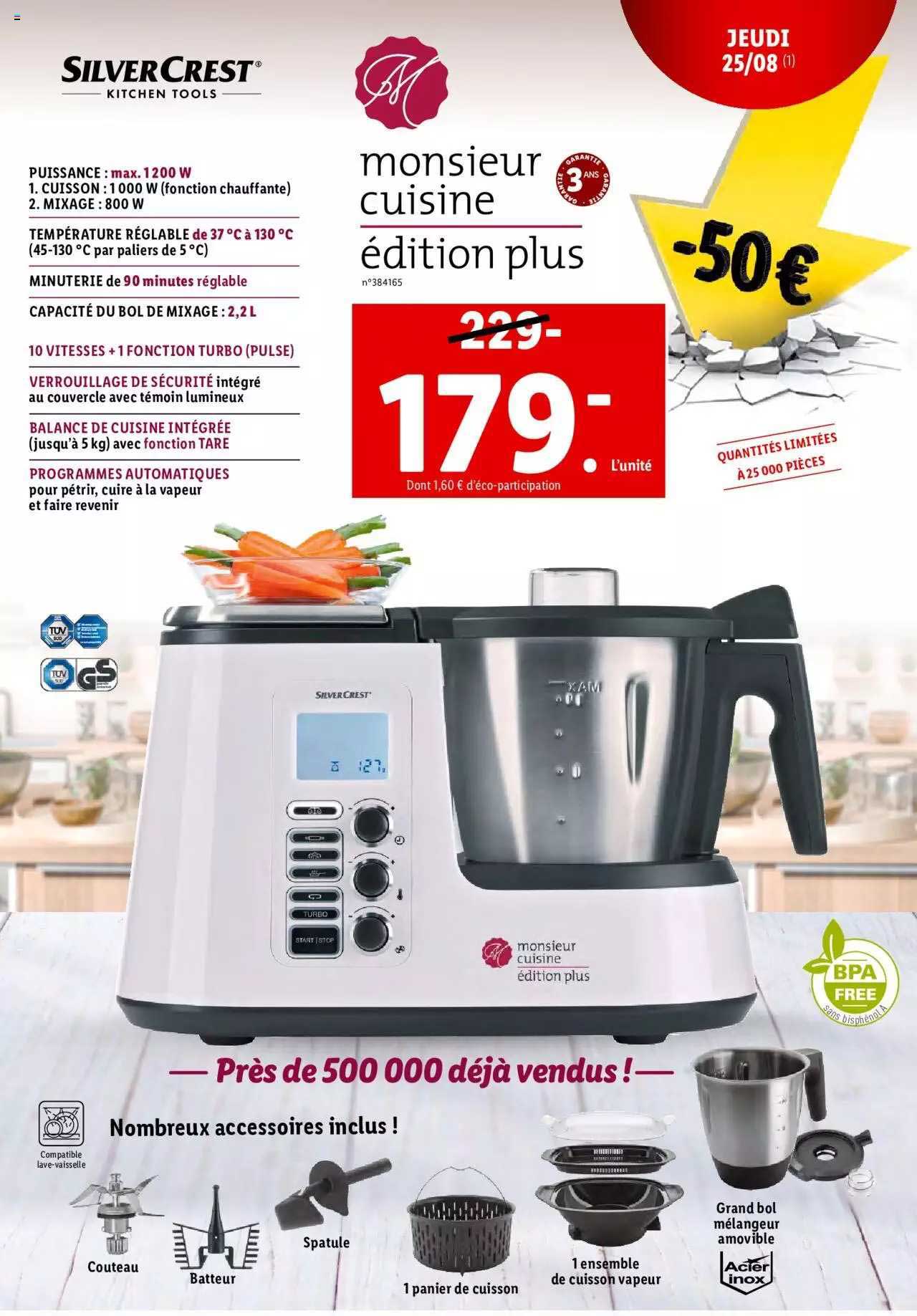 monsieur cuisine silver crest