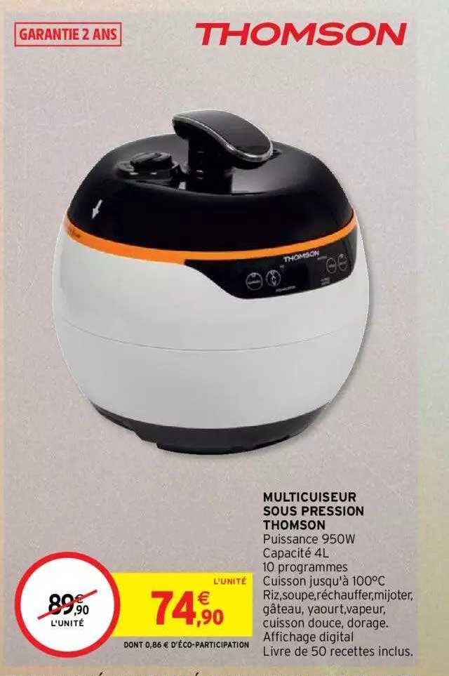 multicuiser sous pression thomson