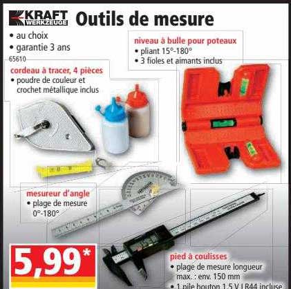 outils de mesure