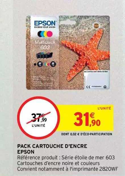 pack cartouche d'encre epson