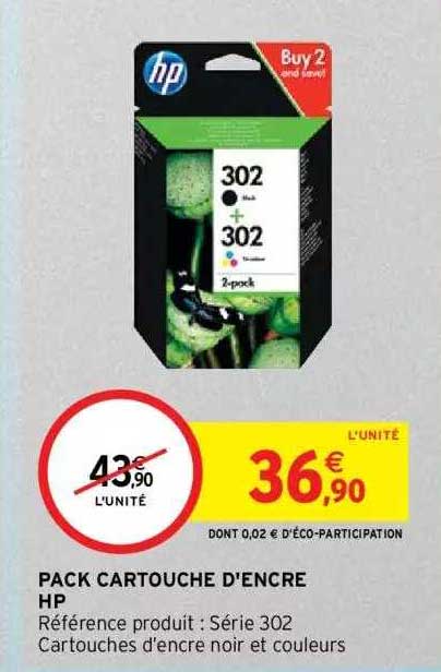 pack cartouche d'encre hp
