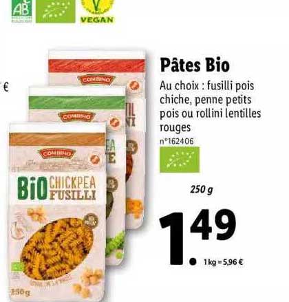 Pâtes Bio