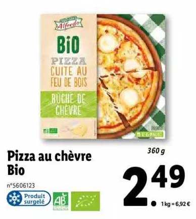 Pizza Au Chèvre