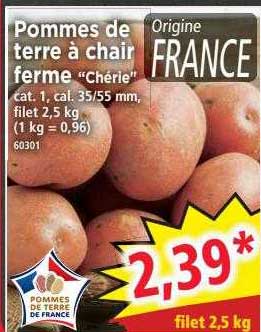 Pommes De Terre à Chair Ferme