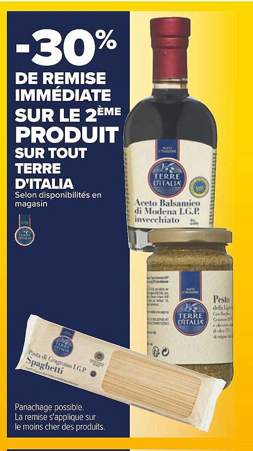 produit terre d'italia